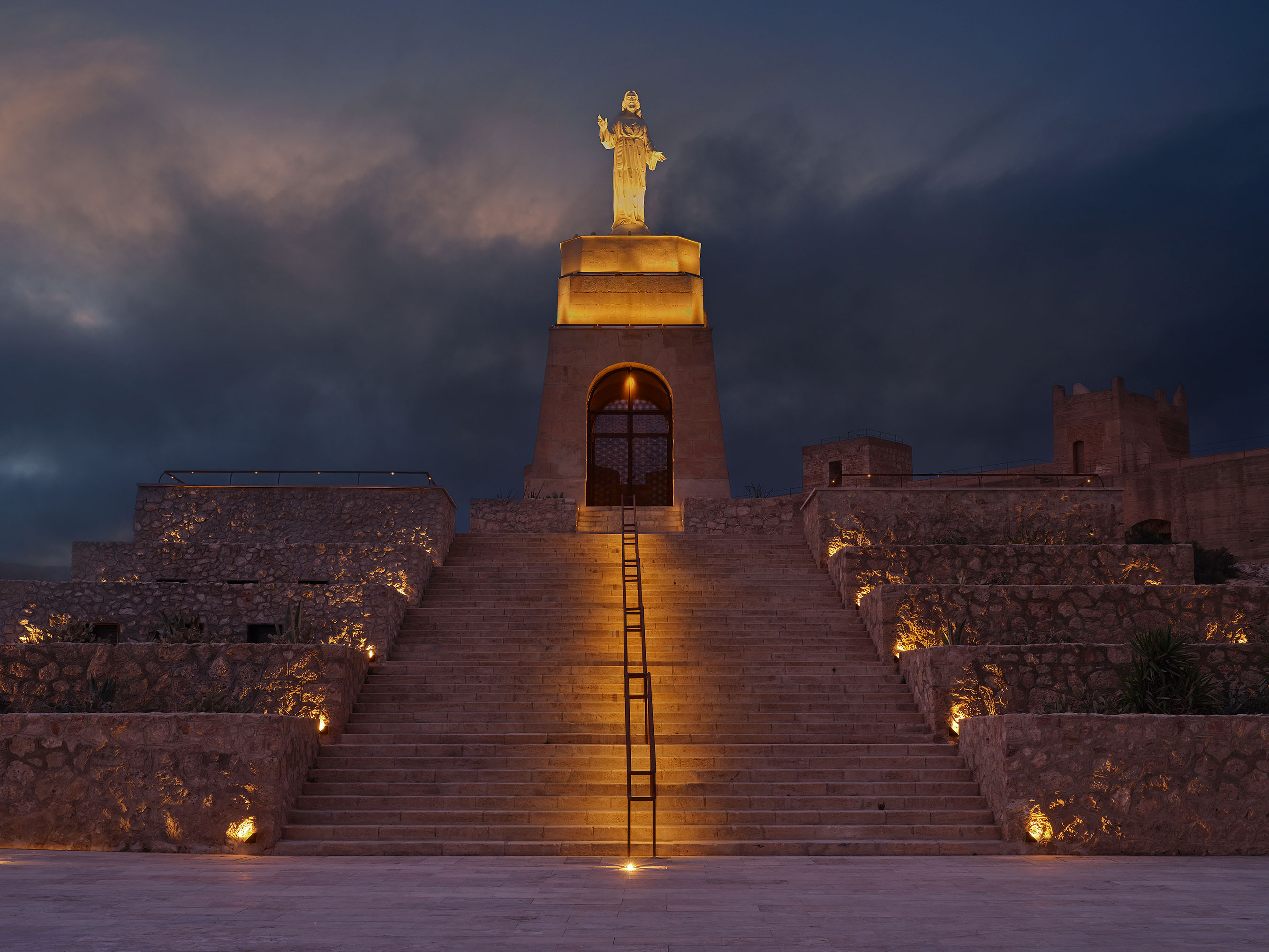 Architectural Lighting Design “Cerro San Cristobal” Almería . Spain